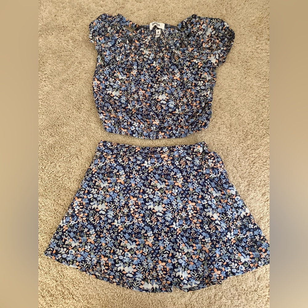 Girls Floral Set